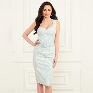 NWOT Guess By Marciano Glam Romantica Denim Dress